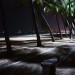 Promenade at Nha Trang beach at night