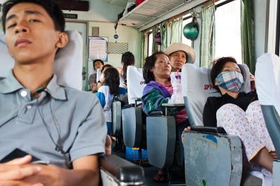 On the train from Saigon to Mui Ne