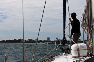 Finally approaching Darwin after 2 weeks on the sea!